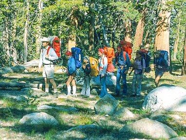 Backpacking Yosemite - 1972 In Tuolumne Meadows to Young Lakes and Ragged Peak