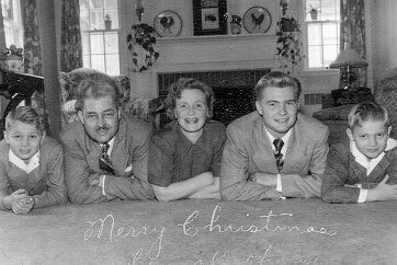 ~1950 On the living room floor