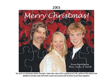 Holiday Card History A family collection of Christmas and New Years cards 1977-2010