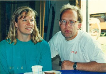 19940910-TheoPankratz-90BD-HeritageFair-Mt-Lake-MN (4) Jenny (Bell) Caskey and Mark Caskey