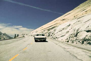 R1_005 A view of the Bonneville heading for Tioga Pass... before the breakdown.
