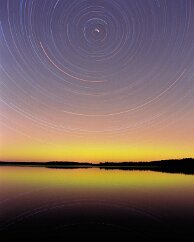 Beaver Tails While camping trips make great venues for photographing the sky, sometimes it is difficult to get a full view of it. But here is an opening in the canopy, the...