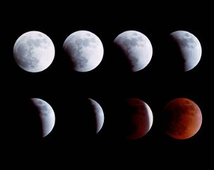 Lunar Eclipse Sequence I have seen a total lunar eclipse before, but it was by accident, and I was unable to successfully photograph it. This time I knew it was coming and the skies...