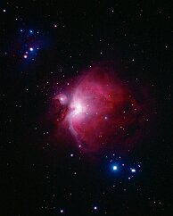 Orion Nebula On most winter nights, the distinctive constellation of Orion the Hunter is plainly visible in the southern sky. Orion sports a “belt” from which hangs a...