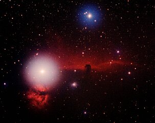 Horsehead and Flame Nebula This is a favorite target for astrophotographers. It's a famous image, but quite challenging to capture, partly because it is only visible during the winter...