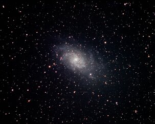Triangulum Galaxy A target I keep trying to capture, M33, the Triangulum Galaxy.