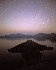 Crater Lake The states of Washington and Oregon were filled with the smoke of their burning forests in the summer of 2001. The weather patterns did not provide quenching...