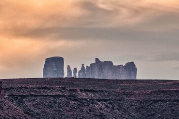 Monument Stonehenge From my position just across the border into Utah, I was able to see the land I had come from, the Navaho Nation, popularly known as Monument Valley. These...