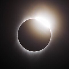 The Diamond Ring At the end of totality, the moon starts to uncover the sun’s incredibly brilliant photosphere and creates a visual effect called the “diamond ring”. It lasts...