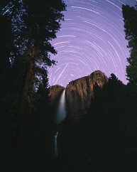 Yosemite Meteor Yosemite Falls is at a thunderous volume in this season, seeming to pour starlight over the edge of the cliff into the valley. The water continues its downward...