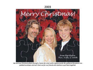 Holiday Cards Collected Christmas and New Years cards published as photo books