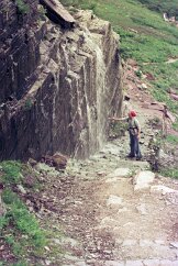 19760800-GlacierPark-6 Trail to Grinnell Glacier