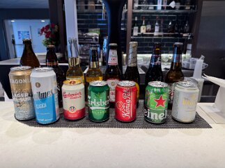 IMG_8614 The beer selections on board.