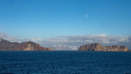 IMG_2463 Deception Island, the caldera of a still-active volcano.