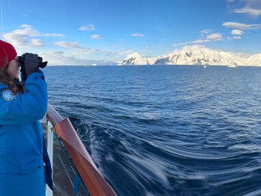 2026-02-01 Foyn Harbor, Portal Point Stepping onto Antarctica