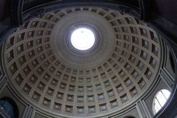 _MG_7520 Cupola della Sala rotonda, designed to emulate the Pantheon