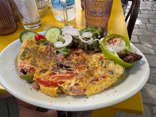 IMG_6864 A frittata in Kritsa.