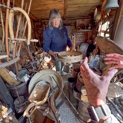 IMG_7856 There are many tools which were mysteries to us, but made perfect sense at the time they were used. A cheese form?