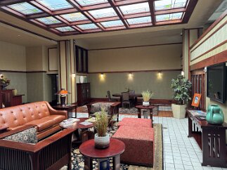 IMG_5795 A lobby in the Park Inn Hotel